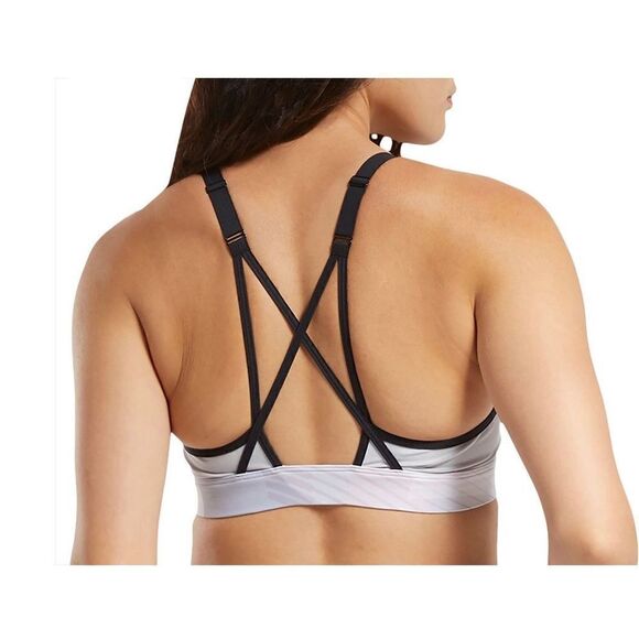 REEBOK Women’s MEDIUM Lux Strappy Sports Bra - Picture 8 of 11